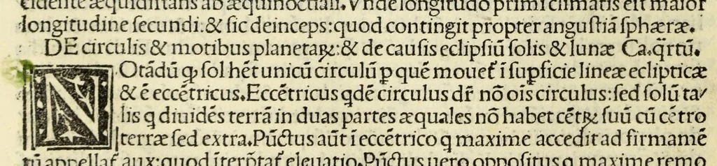 An illustration from Sphaerae mundi compendium foeliciter inchoat, leaf 44