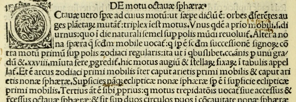 An illustration from Sphaerae mundi compendium foeliciter inchoat, leaf 92