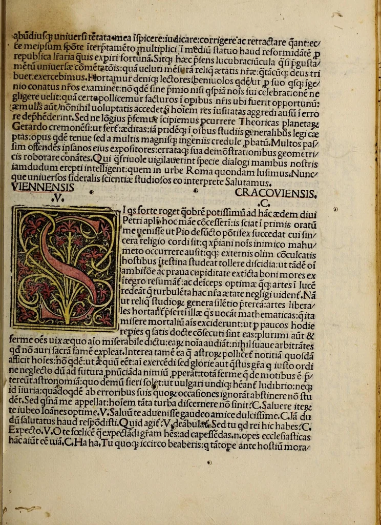 An illustration from Sphaera mundi, leaf 67