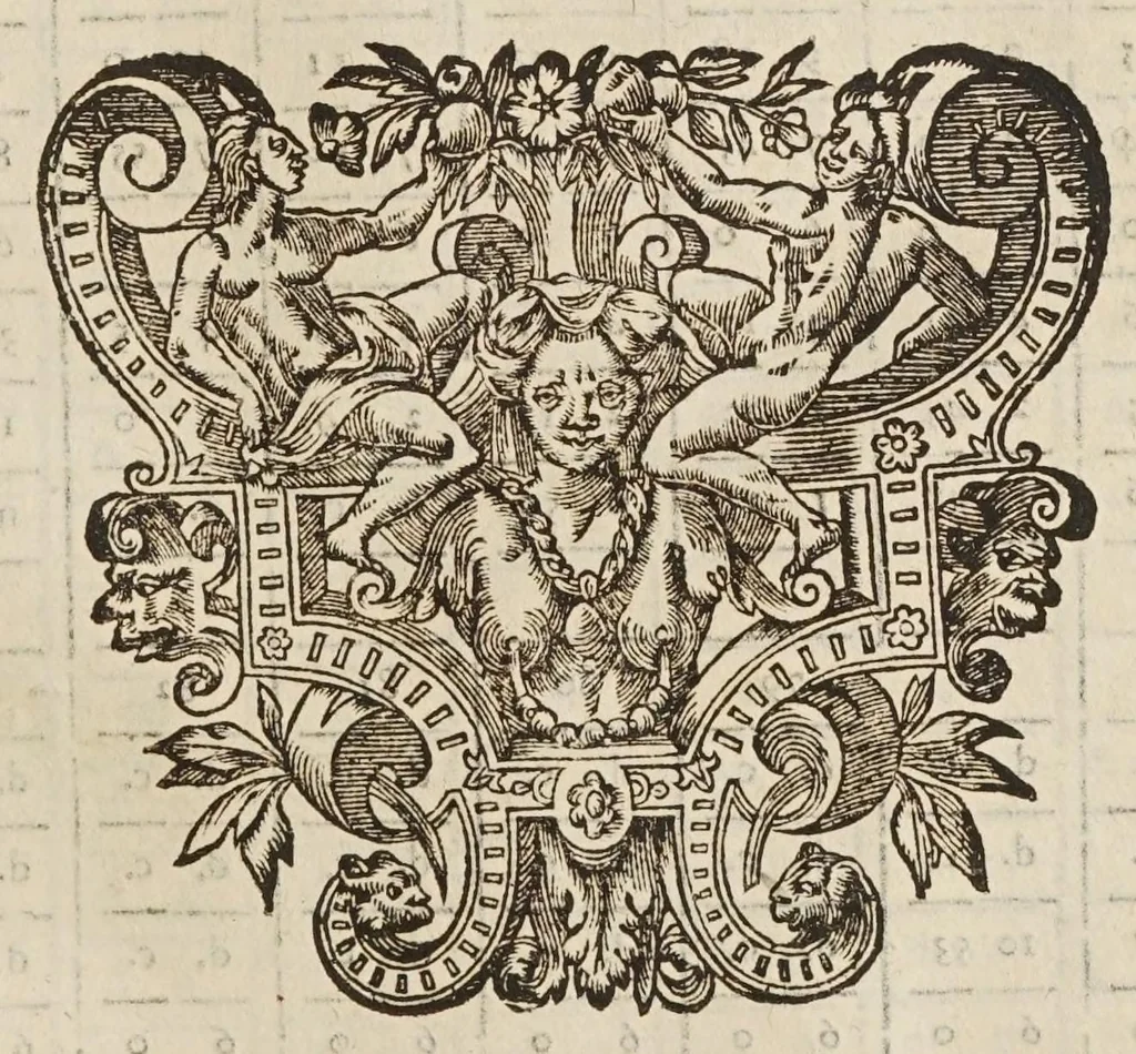 An illustration from Sphaera mundi, seu, Cosmographia demonstratiua, ac facili methodo tradita : in qua totius mundi fabrica, vna cum nouis, Tychonis, Kepleri, Galilaei, aliorumq́; astronomorum adinuentis continentur : accessere I. Breuis introductio ad geographiam. II. Apparatus ad mathematicarum studium. III. Echometria, idest geometrica tractatio de echo. IV. Nouum instrumentum ad horologia describenda : opus posthumum : correcta à multis mendis, quibus scatebat, 1653, leaf 133