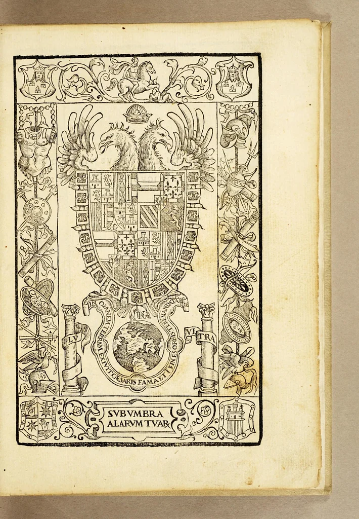 An illustration from Sphera uolgare nouamente tradotta con molte notande additioni di geometria, cosmographia ... et mouimenti di tutti li corpi celesti, cose certamente rade et marauigliose., 1537, leaf 7