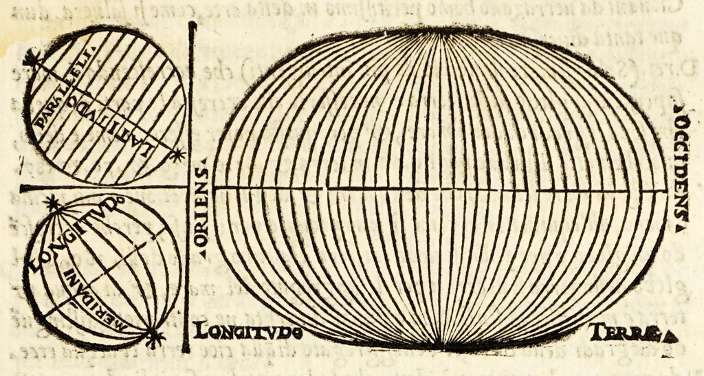 An illustration from Sphera uolgare nouamente tradotta con molte notande additioni di geometria, cosmographia ... et mouimenti di tutti li corpi celesti, cose certamente rade et marauigliose., 1537, leaf 83
