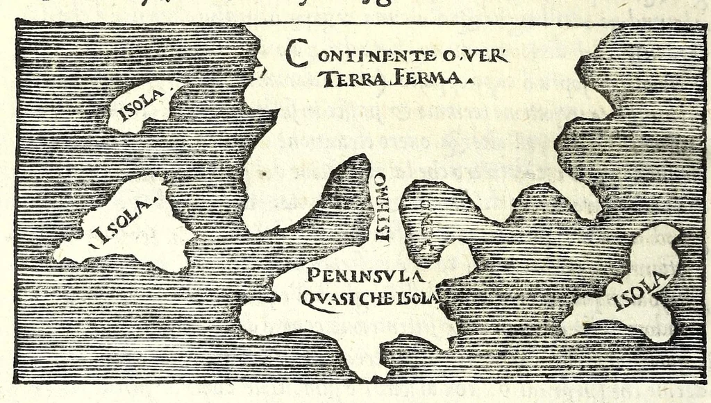 An illustration from Sphera volgare novamente tradotta, con molte notande additioni di geometria, cosmographia, arte navicatoria, et stereometria, proportioni, et qvantita delli elementi, distanze, grandeze, et movimenti di tvtti li corpi celesti, cose certamente rade et maravigliose, 1537, leaf 72