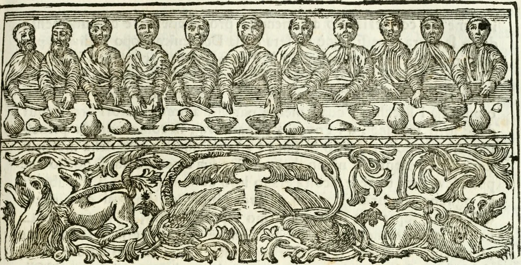 An illustration from Spiegazione e riflessioni del P. Giuseppe Allegranza domenicano sopra alcuni sacri monumenti antichi di Milano, 1757, leaf 130