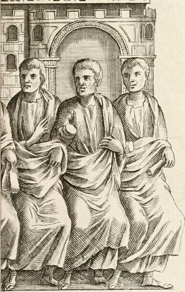 An illustration from Spiegazione e riflessioni del P. Giuseppe Allegranza domenicano sopra alcuni sacri monumenti antichi di Milano, 1757, leaf 216