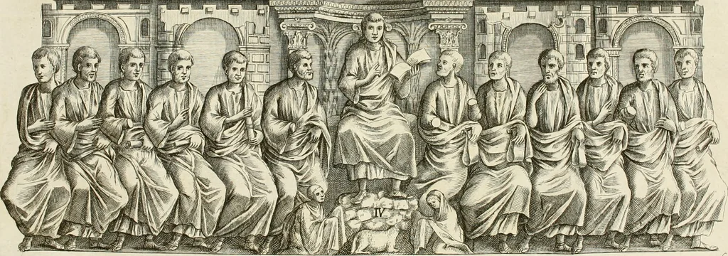 An illustration from Spiegazione e riflessioni del P. Giuseppe Allegranza domenicano sopra alcuni sacri monumenti antichi di Milano, 1757, leaf 217