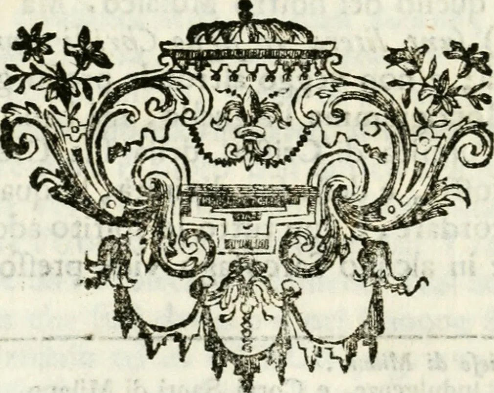 An illustration from Spiegazione e riflessioni del P. Giuseppe Allegranza domenicano sopra alcuni sacri monumenti antichi di Milano, 1757, leaf 41