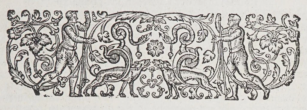 An illustration from Spieghel der Australische navigatie,, 1622, leaf 105
