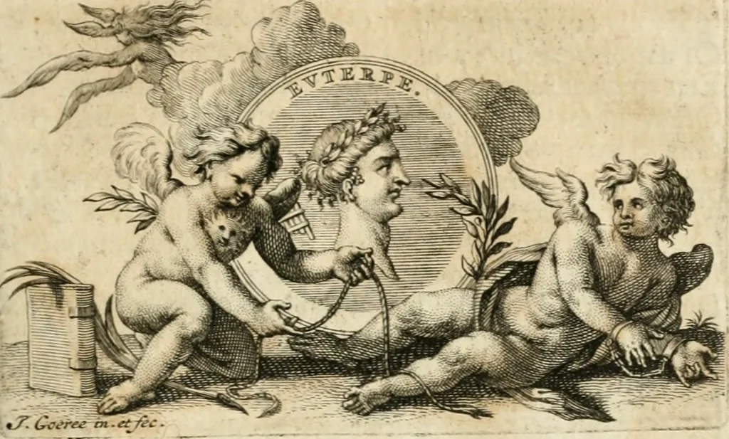 An illustration from H.L. Spieghels Hertspeighel en andere zedeschriften : met verscheidene nooit gedrukte stukken verrijkt, en door aenteekeningen opgeheldert, 1723, leaf 204