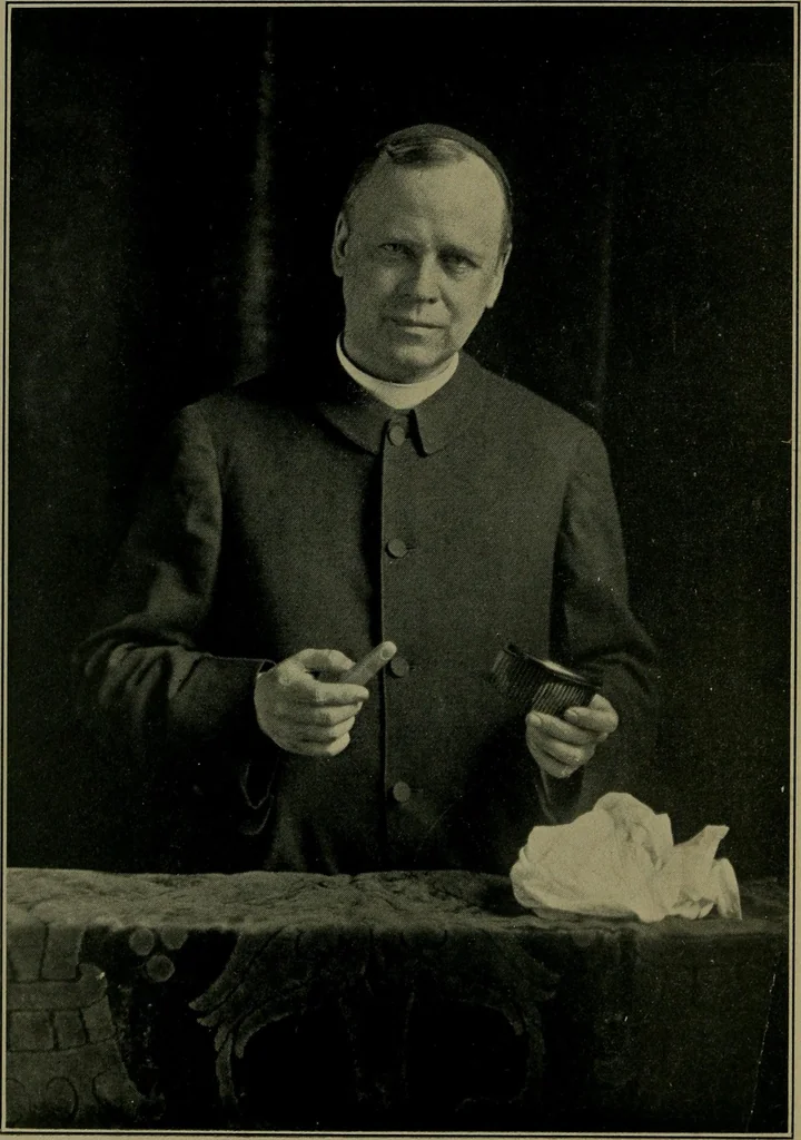 An illustration from Spiritism and common sense, 1922, leaf 5