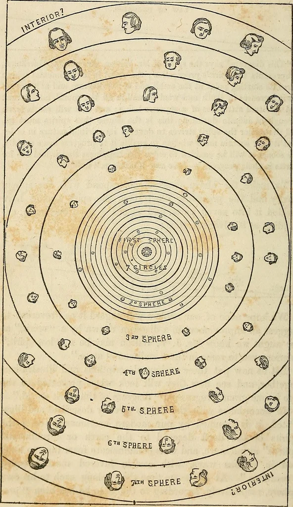 An illustration from Spirit rapping unveiled! : An exposé of the origin, history, theology and philosophy of certain alleged communications from the spirit world, by means of "spirit rapping," "medium writing," "physical demonstrations," etc. With illustrations., 1853, leaf 27