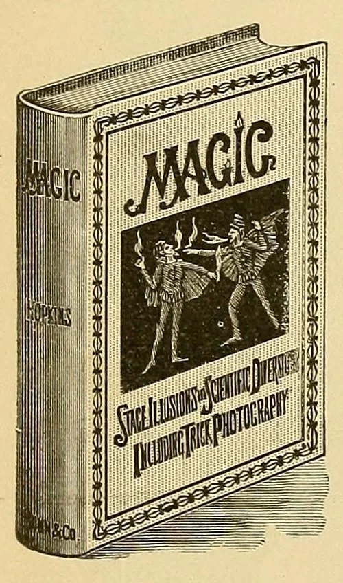 An illustration from Spirit slate writing and kindred phenomena, 1898, leaf 163