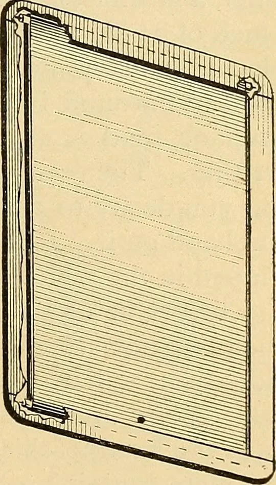 An illustration from Spirit slate writing and kindred phenomena, 1898, leaf 20