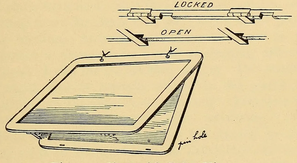 An illustration from Spirit slate writing and kindred phenomena, 1898, leaf 53