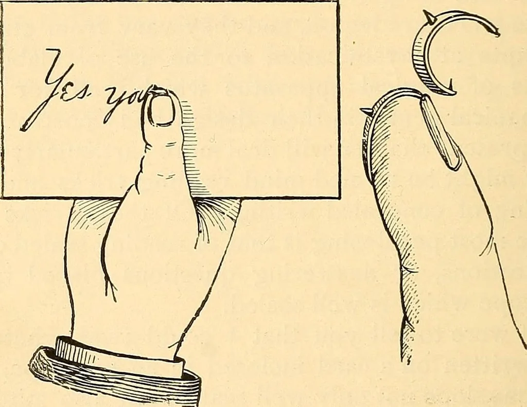 An illustration from Spirit slate writing and kindred phenomena, 1898, leaf 65