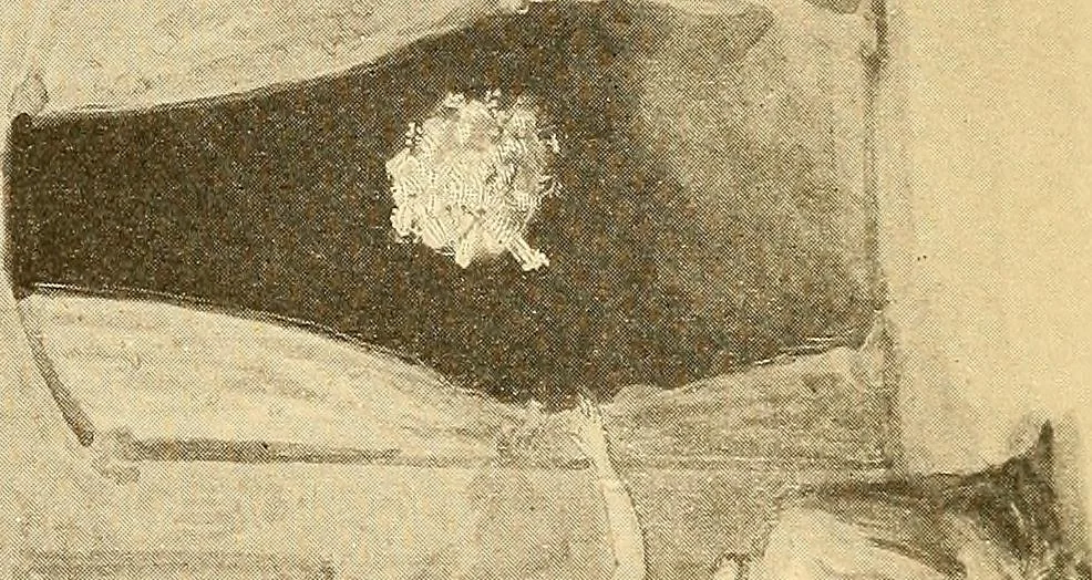 An illustration from Spirit slate writing and kindred phenomena, 1898, leaf 7