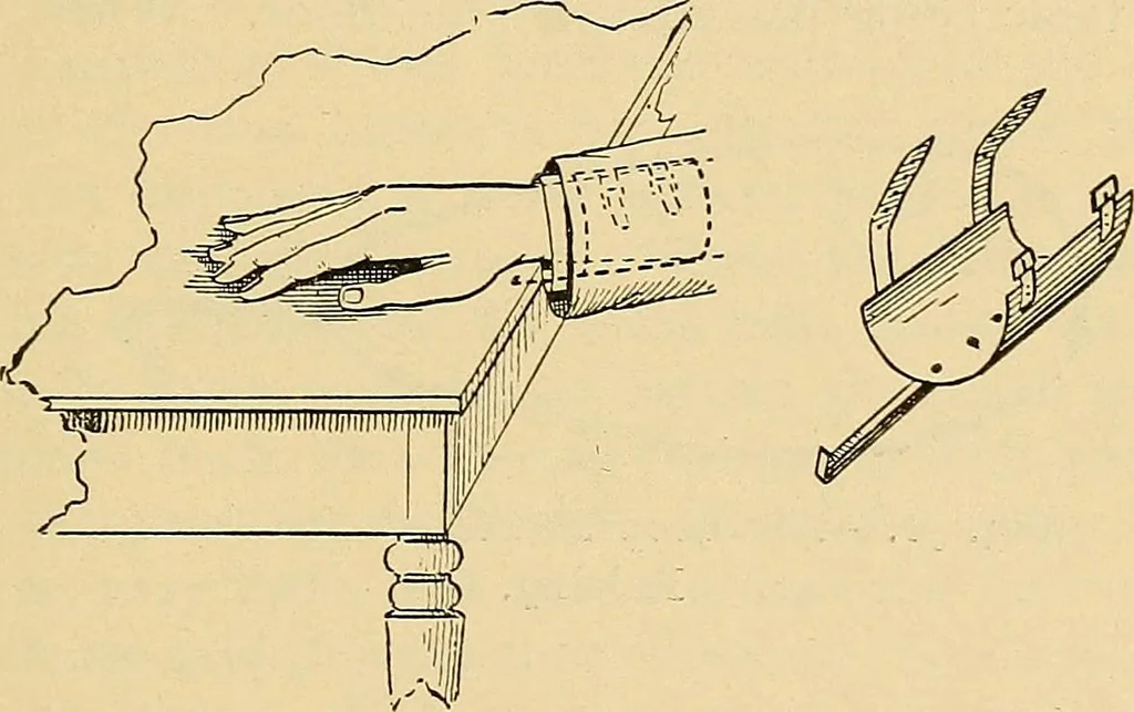 An illustration from Spirit slate writing and kindred phenomena, 1898, leaf 86