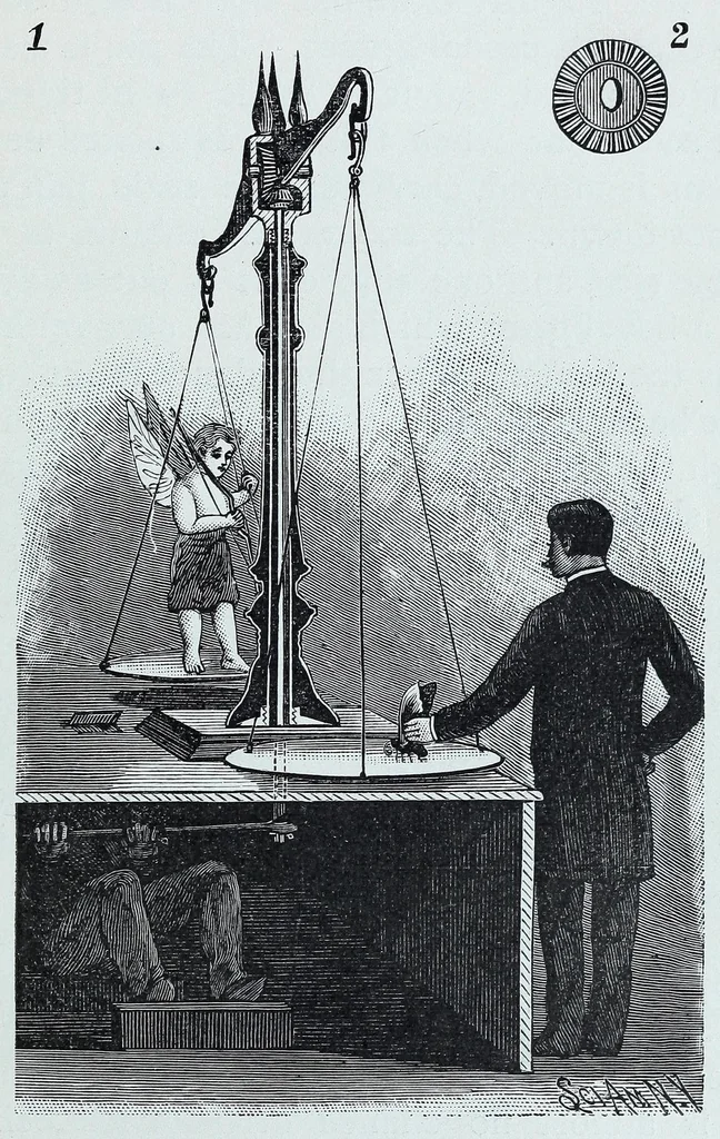 An illustration from Spirit slate writing and kindred phenomena, 1898, leaf 159