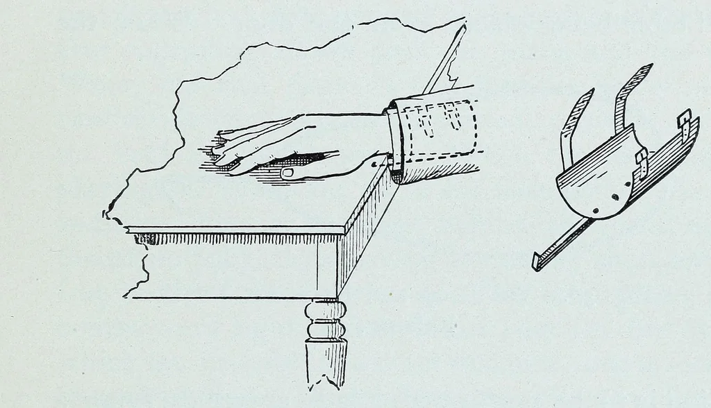 An illustration from Spirit slate writing and kindred phenomena, 1898, leaf 87