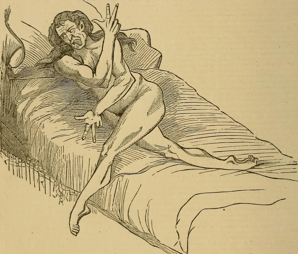 An illustration from Spiritualism and allied causes and conditions of nervous derangement, 1876, leaf 341