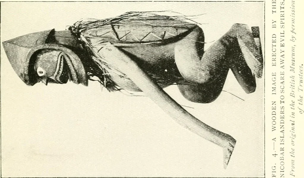 An illustration from Spiritualism among civilised and savage races; a study in anthropology, 1921, leaf 88