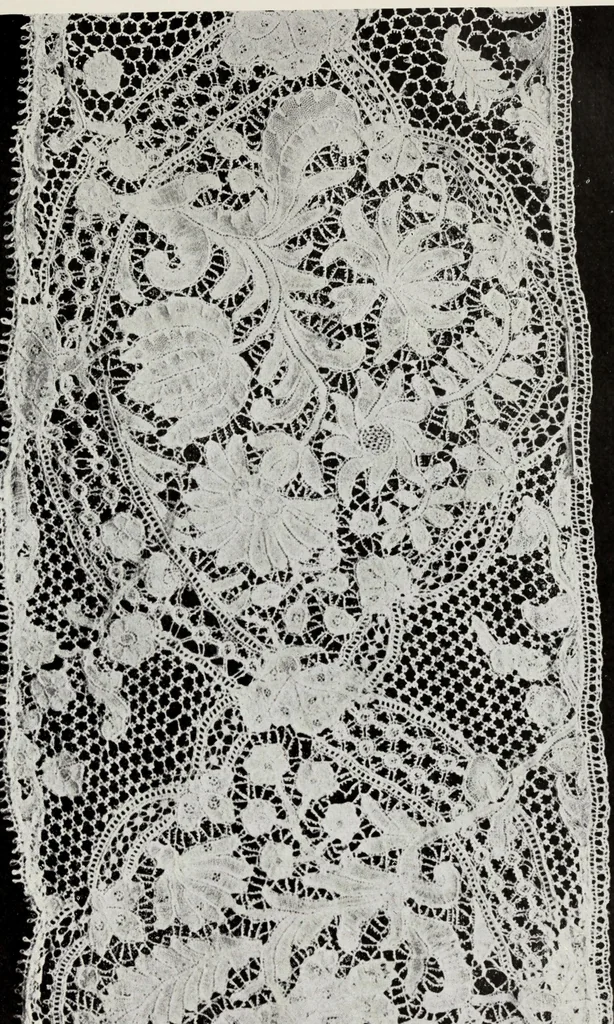 An illustration from Spitzen und ihre Charakteristik, 1907, leaf 100