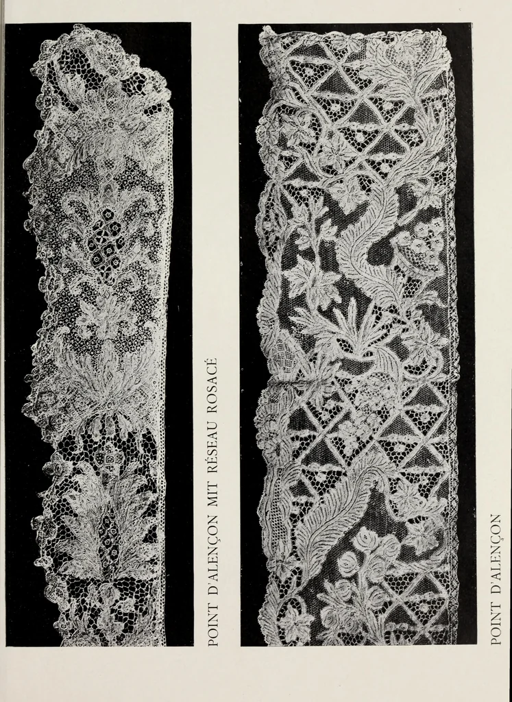 An illustration from Spitzen und ihre Charakteristik, 1907, leaf 102
