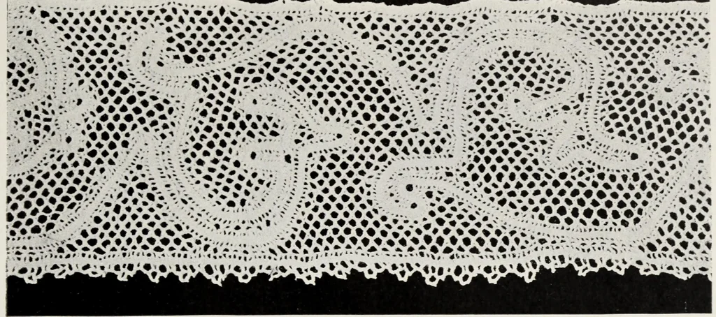 An illustration from Spitzen und ihre Charakteristik, 1907, leaf 104