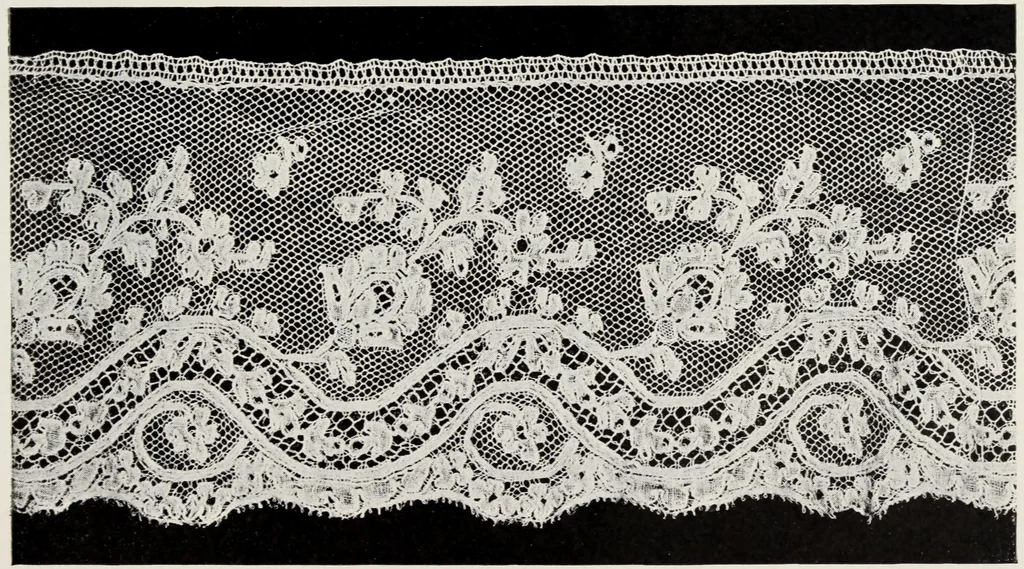 An illustration from Spitzen und ihre Charakteristik, 1907, leaf 104