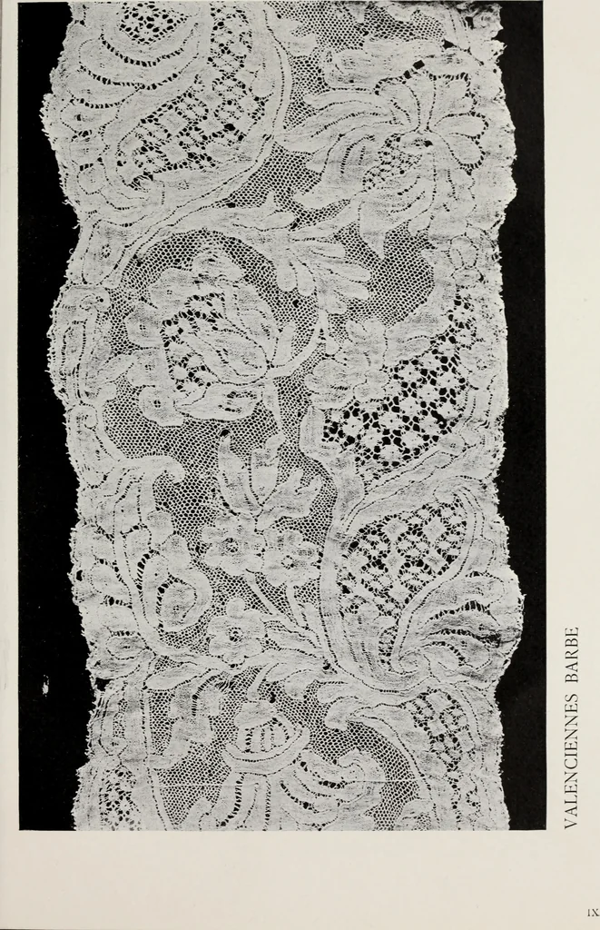 An illustration from Spitzen und ihre Charakteristik, 1907, leaf 108
