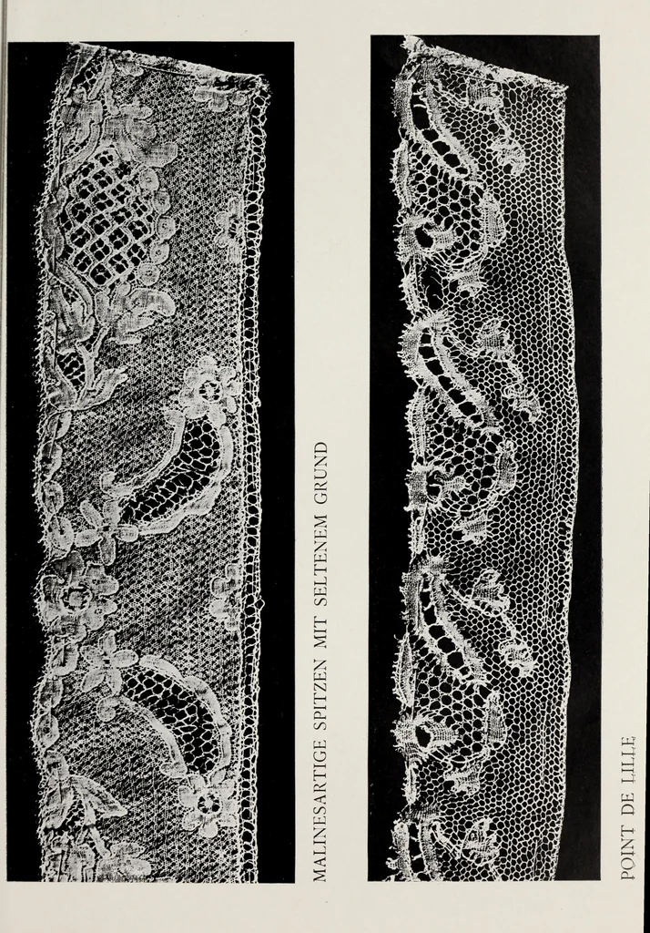 An illustration from Spitzen und ihre Charakteristik, 1907, leaf 112