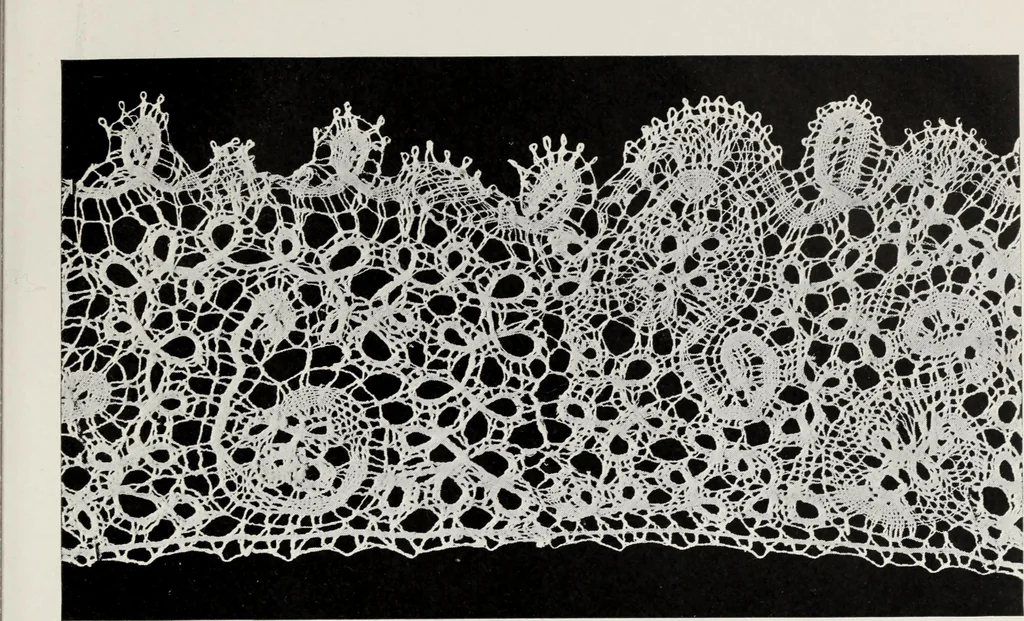 An illustration from Spitzen und ihre Charakteristik, 1907, leaf 118