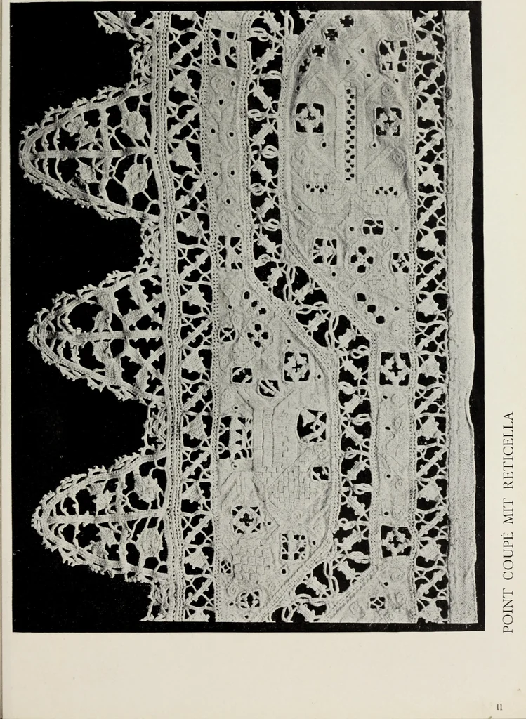 An illustration from Spitzen und ihre Charakteristik, 1907, leaf 94