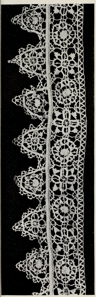 An illustration from Spitzen und ihre Charakteristik, 1907, leaf 96