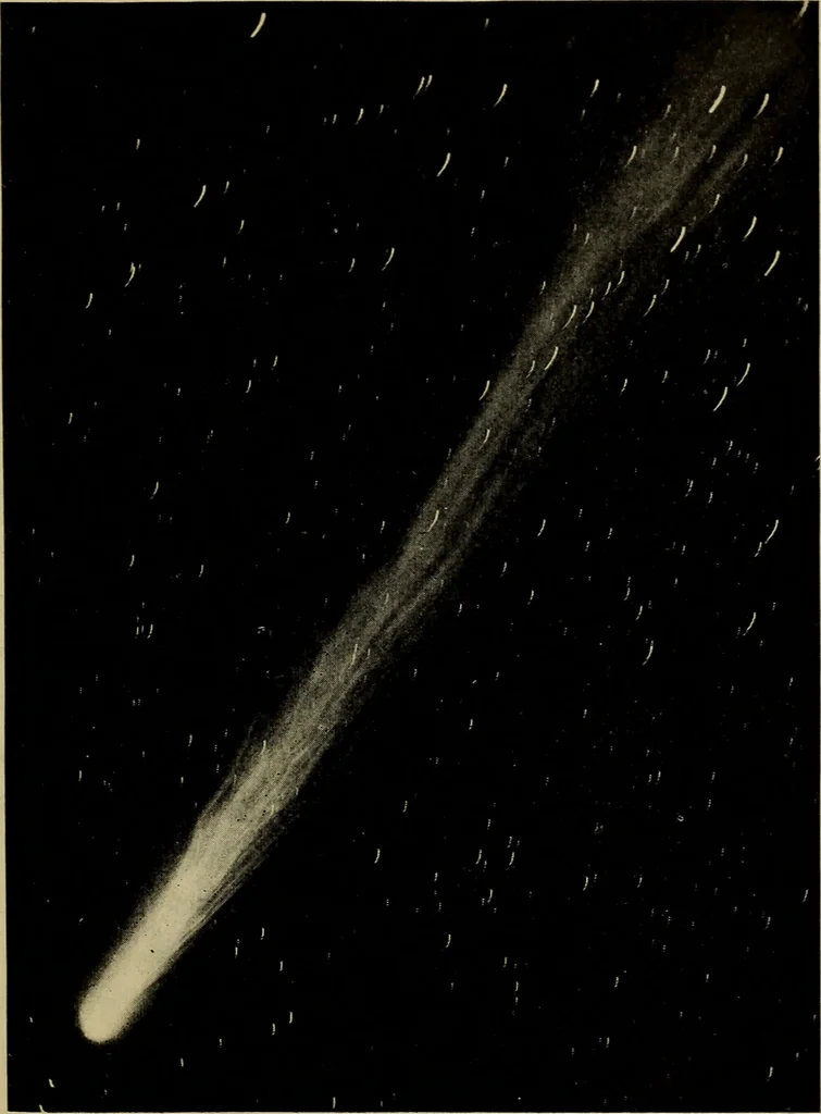An illustration from Splendors of the sky, 1919, leaf 108
