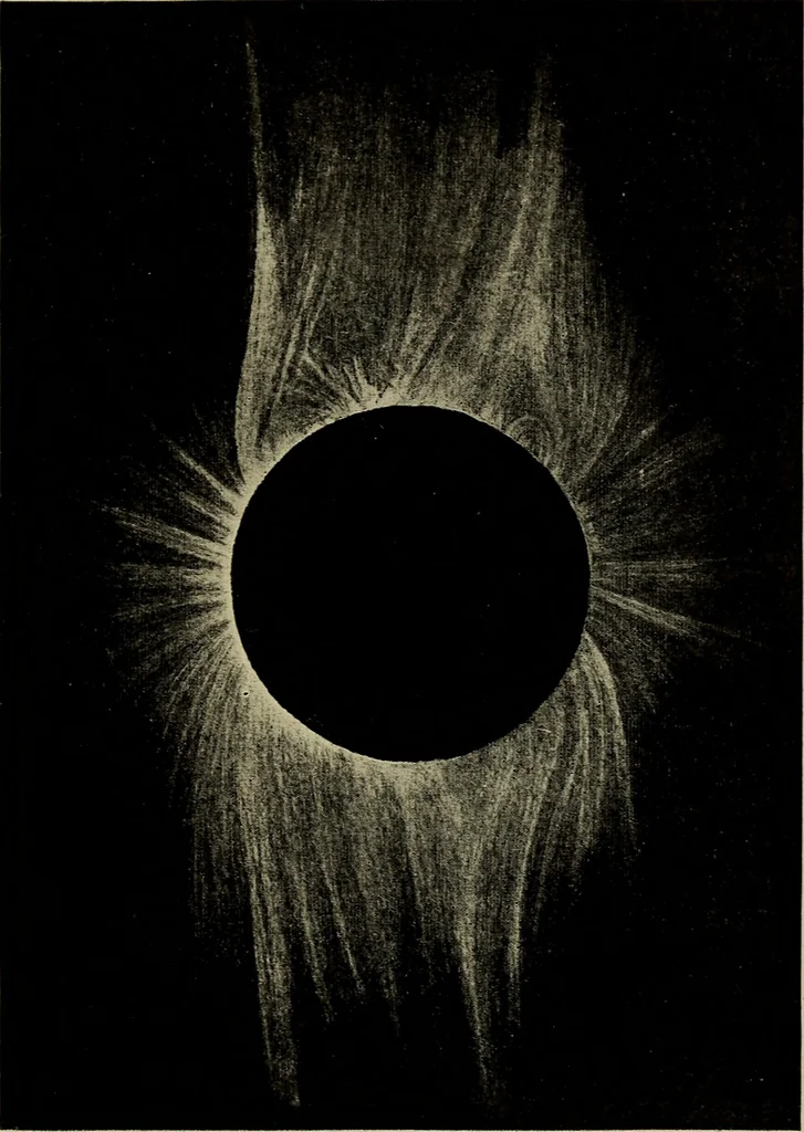 An illustration from Splendors of the sky, 1919, leaf 282