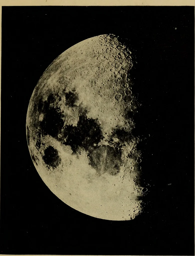 An illustration from Splendors of the sky, 1919, leaf 82