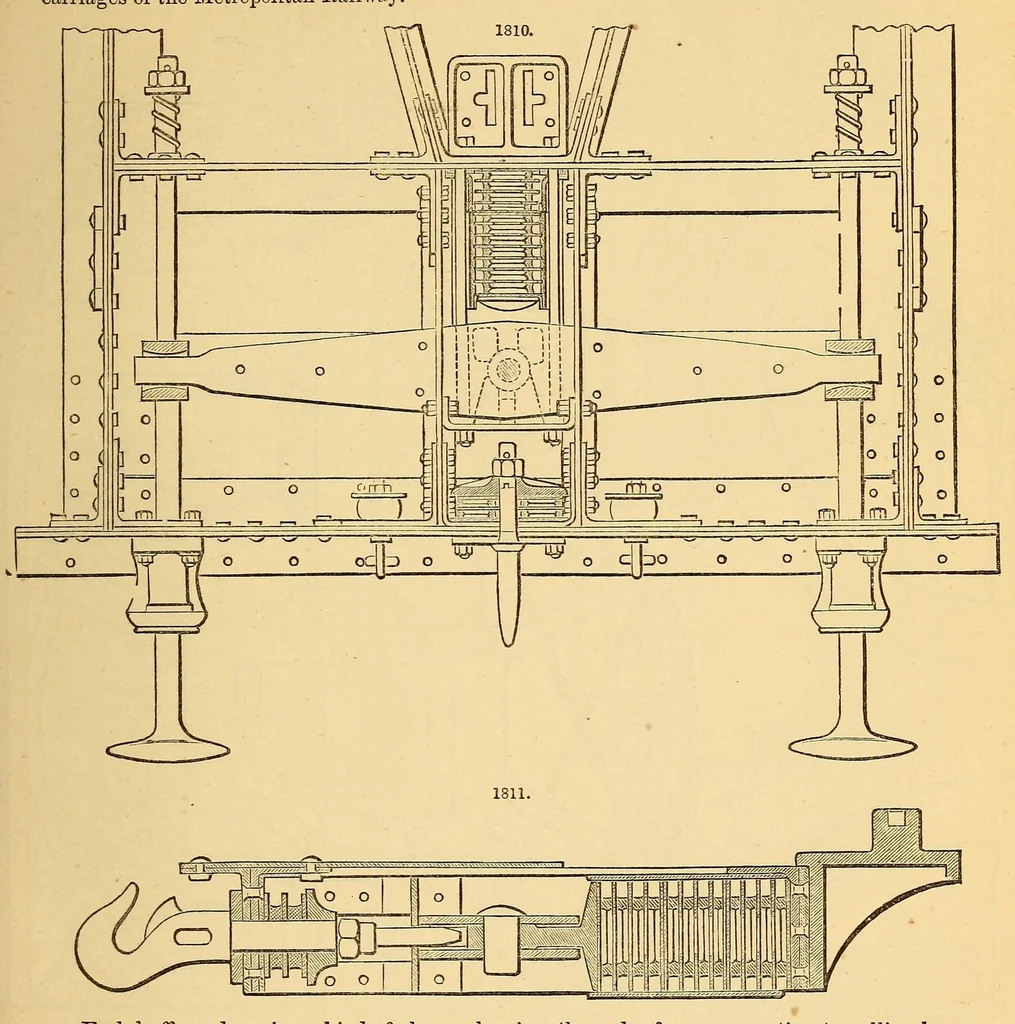 An illustration from Spons' dictionary of engineering, civil, mechanical, military, and naval; with technical terms in French, German, Italian, and Spanish, 1871, leaf 127
