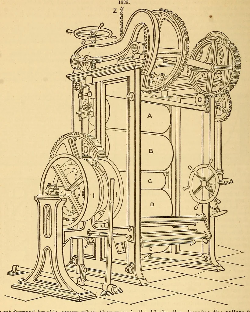 An illustration from Spons' dictionary of engineering, civil, mechanical, military, and naval; with technical terms in French, German, Italian, and Spanish, 1871, leaf 144