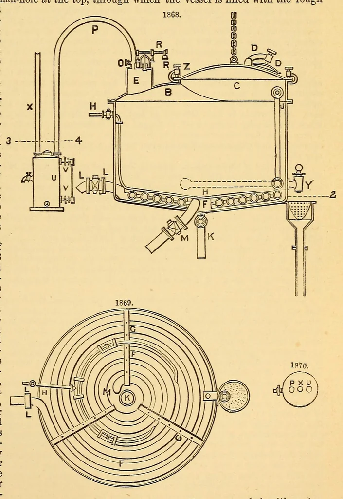An illustration from Spons' dictionary of engineering, civil, mechanical, military, and naval; with technical terms in French, German, Italian, and Spanish, 1871, leaf 167
