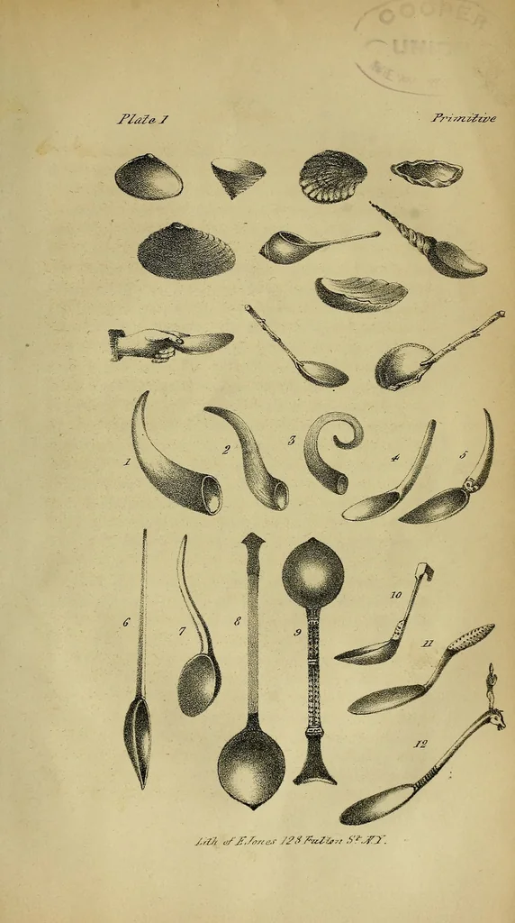 An illustration from The spoon, 1844, leaf 19