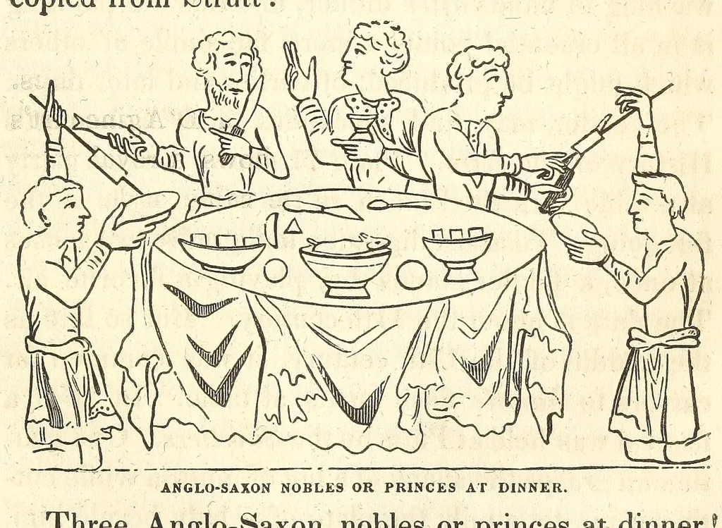 An illustration from The spoon; with upwards of one hundred illustrations, primitive, Egyptian, Roman, mediaeval, and modern, 1845, leaf 225