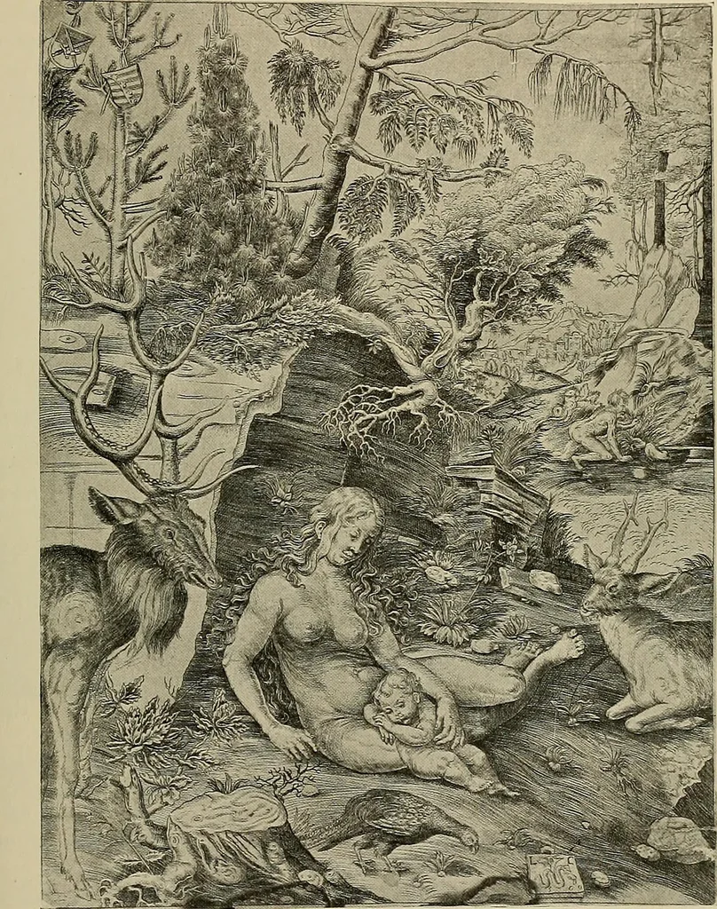 An illustration from Sport in art; an iconography of sport during four hundred years from the beginning of the fifteenth of the end of the eighteenth centuries, 1913, leaf 126