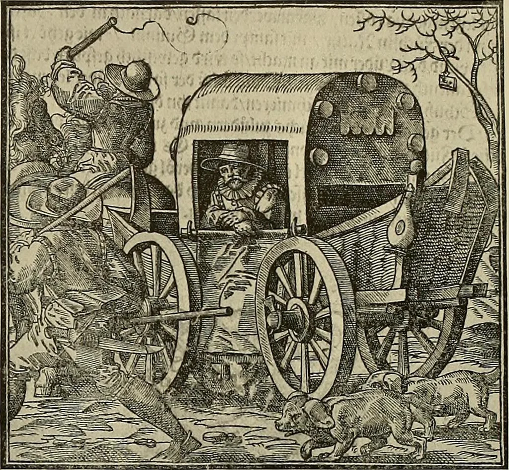 An illustration from Sport in art; an iconography of sport during four hundred years from the beginning of the fifteenth of the end of the eighteenth centuries, 1913, leaf 132