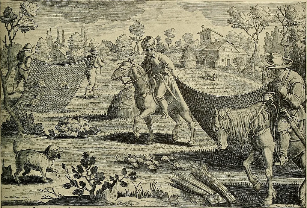 An illustration from Sport in art; an iconography of sport during four hundred years from the beginning of the fifteenth of the end of the eighteenth centuries, 1913, leaf 160