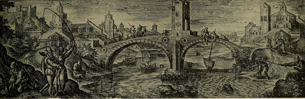 An illustration from Sport in art; an iconography of sport during four hundred years from the beginning of the fifteenth of the end of the eighteenth centuries, 1913, leaf 192