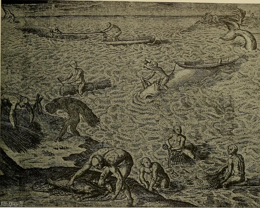 An illustration from Sport in art; an iconography of sport during four hundred years from the beginning of the fifteenth of the end of the eighteenth centuries, 1913, leaf 200