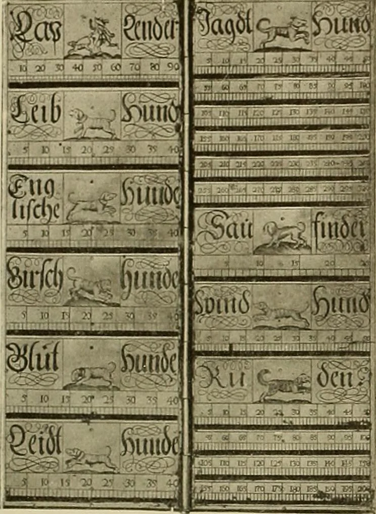 An illustration from Sport in art; an iconography of sport during four hundred years from the beginning of the fifteenth of the end of the eighteenth centuries, 1913, leaf 237