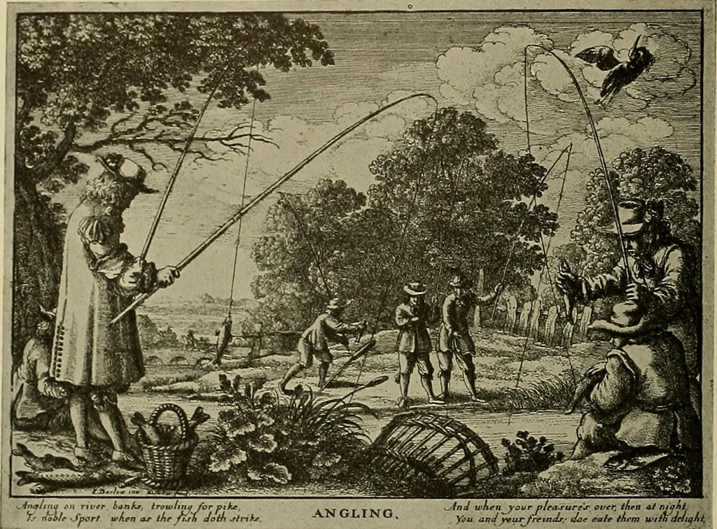 An illustration from Sport in art; an iconography of sport during four hundred years from the beginning of the fifteenth of the end of the eighteenth centuries, 1913, leaf 243