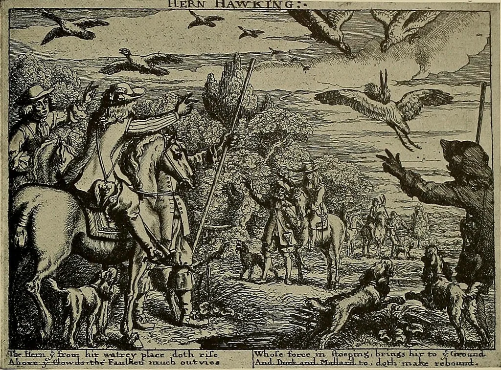 An illustration from Sport in art; an iconography of sport during four hundred years from the beginning of the fifteenth of the end of the eighteenth centuries, 1913, leaf 244